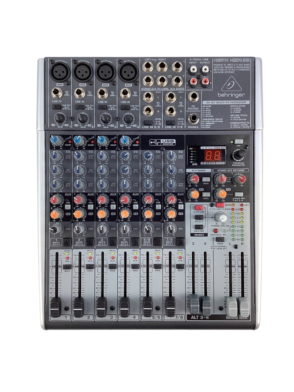 【新品未使用品】1204USB XENYX Used Behringer XENYX 1204USB MIXER Mixing Console