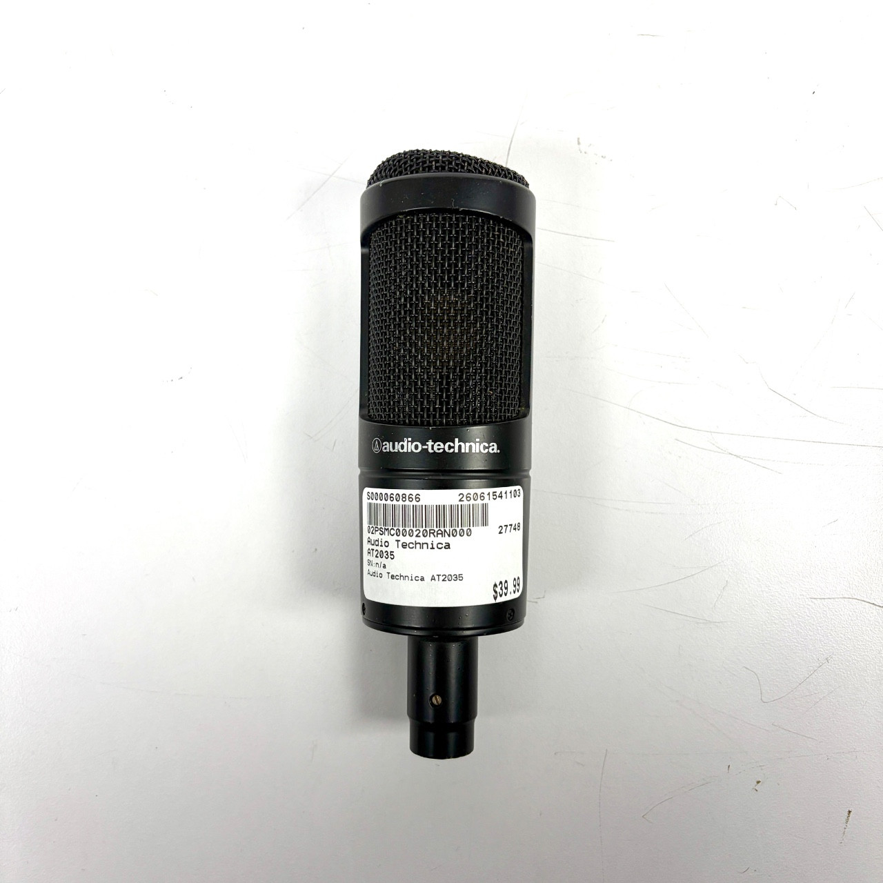 Used Audio Technica AT2035 Condenser Microphone