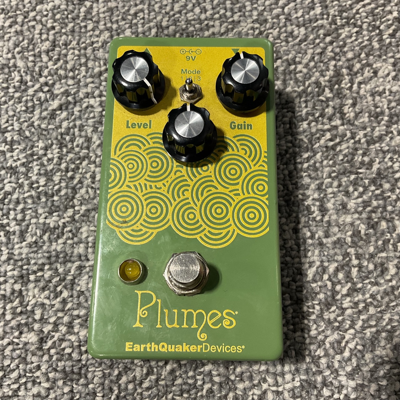 Used EARTHQUAKER PLUMES Guitar Overdrive Pedal