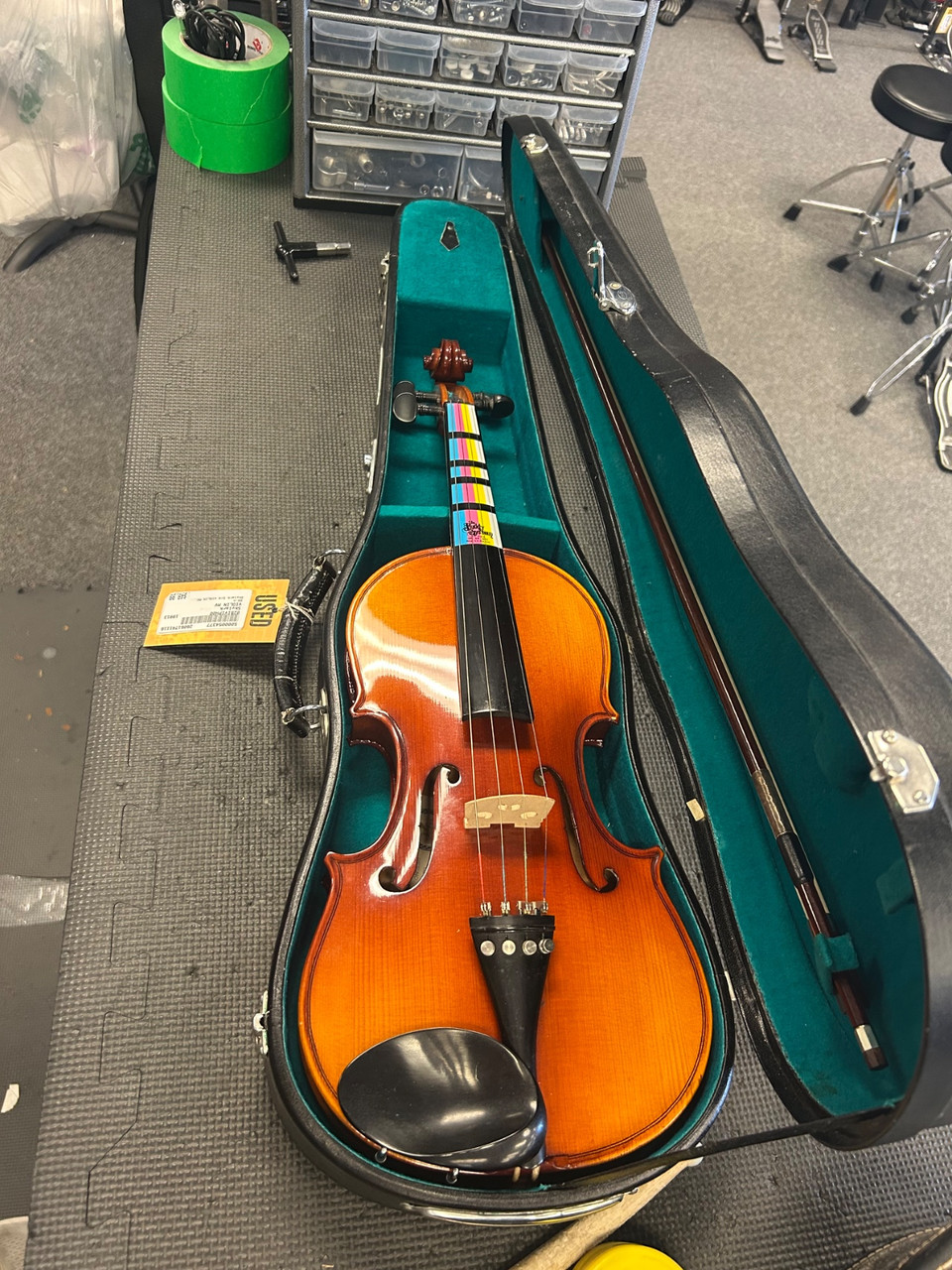 Used Skylark VIOLIN MV Violin 3/4 Size