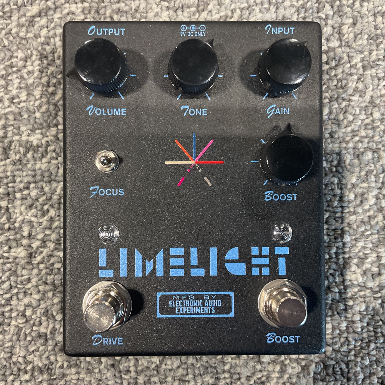 Used ELECTRONIC AUDIO EXPERIMENTS LIMELIGHT Guitar Overdrive Pedal
