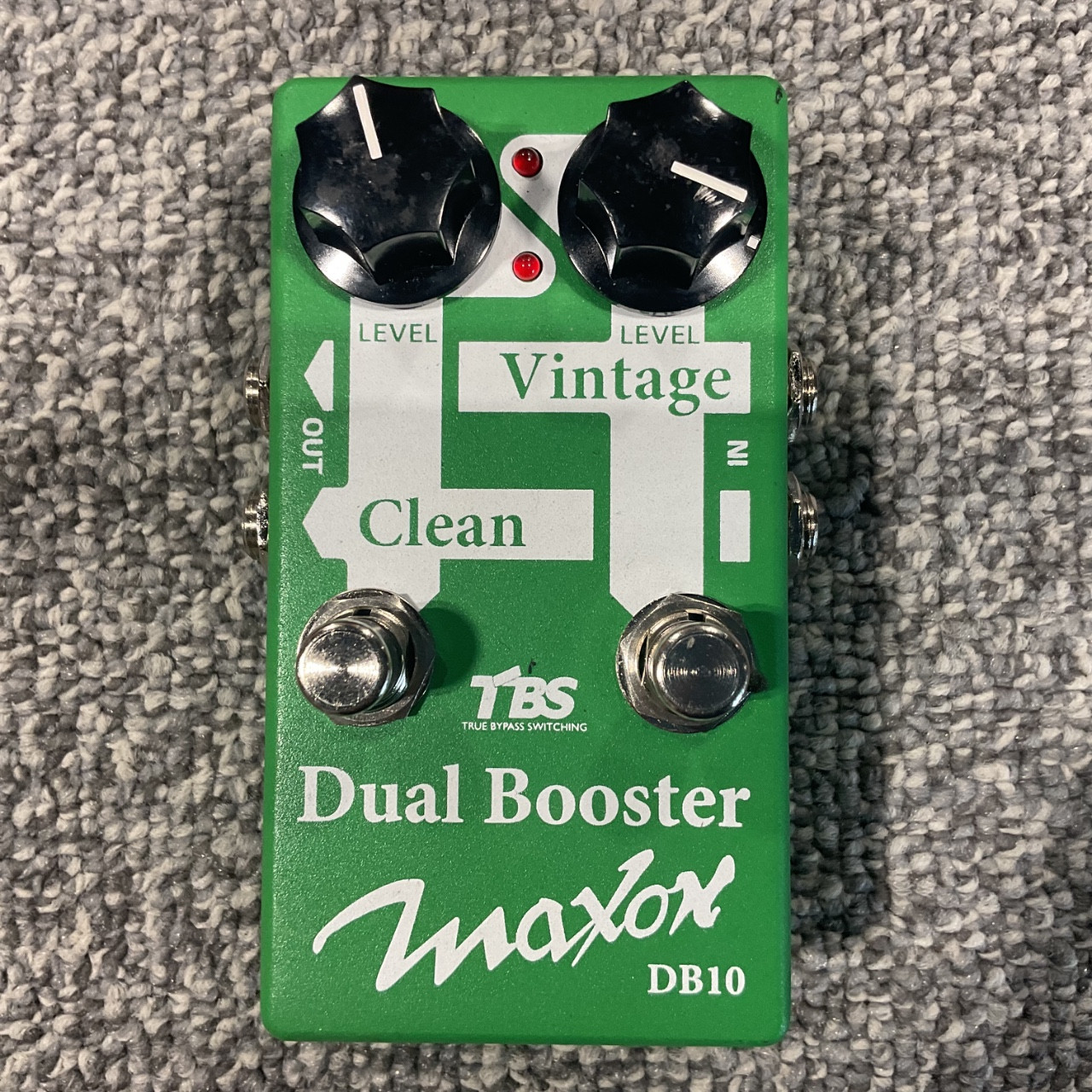 Used MAXON DB10 DUAL BOOSTER Guitar Pedal