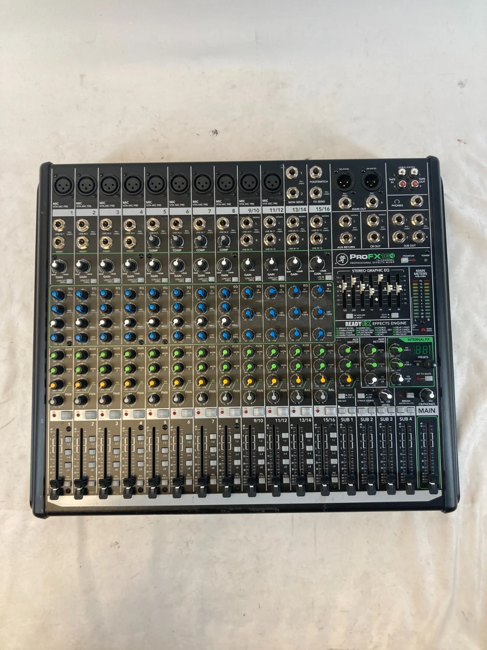 Used Mackie PROFX16V2 Mixer