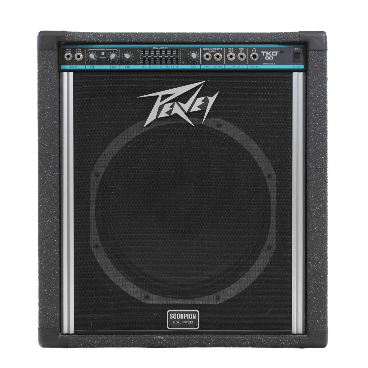 Used Peavey TKO 80 1 x 15 Bass Combo Amplifier 1 x 15