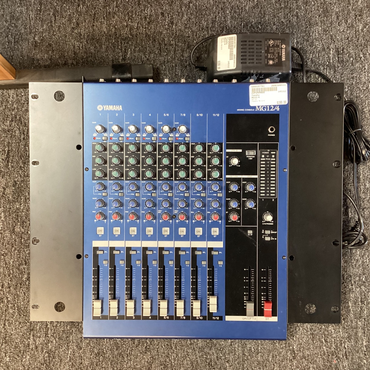 レコーディング/PA機器 YAMAHA MIXING CONSOLE MG12/4