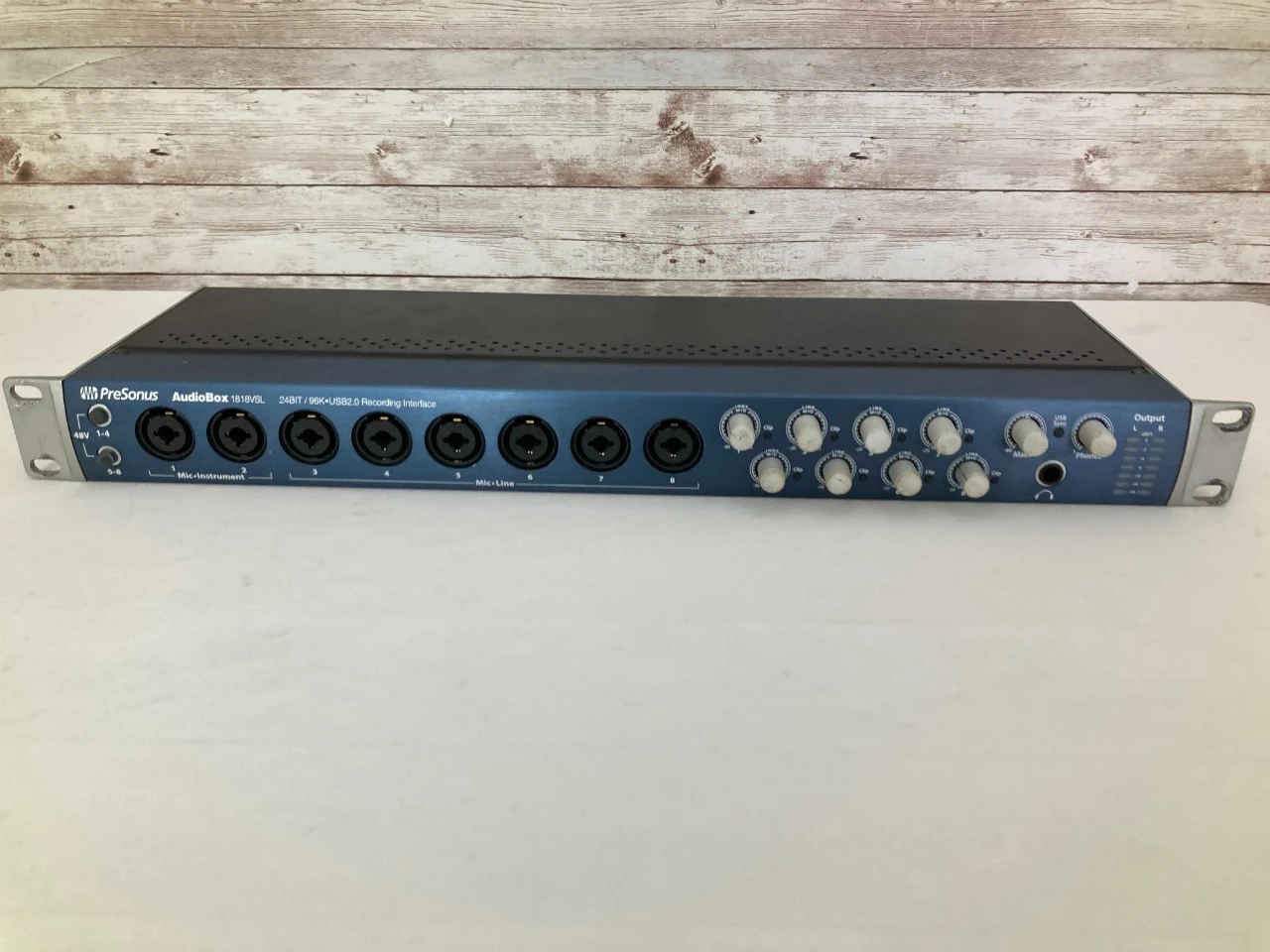 Used Presonus AUDIOBOX 1818VSL Computer Interface 8+ A/D Recording