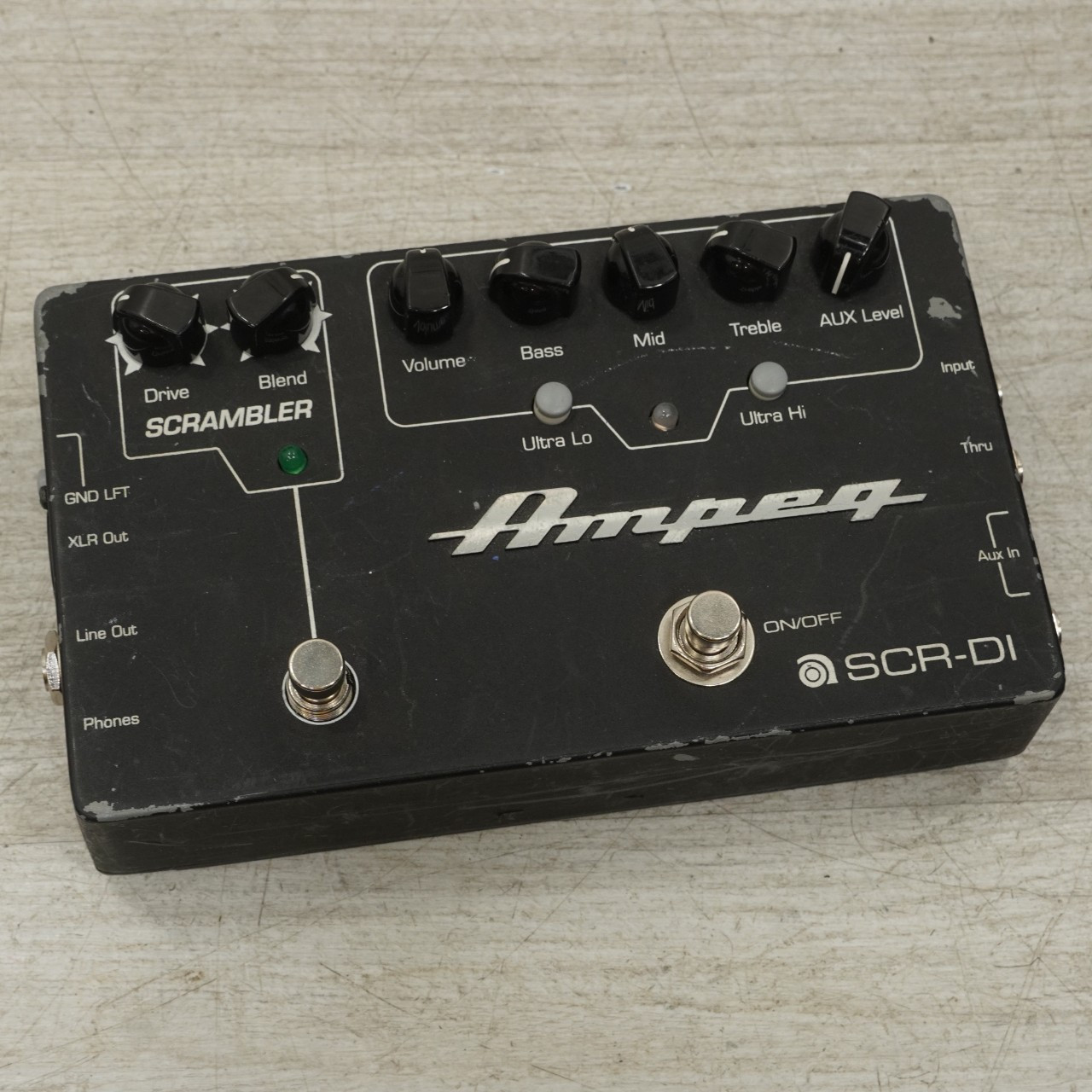 Used Ampeg Scr-di Bass Pre-amp Pedal