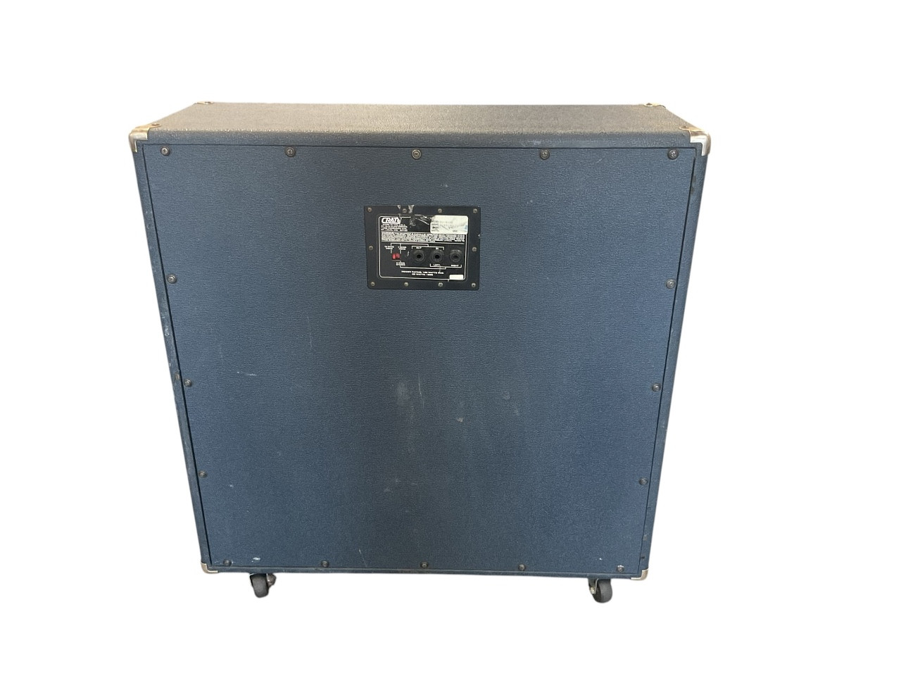 Used Crate BLUE VOODOO 4X12 4 x 12 Guitar Speaker Cabinet 4 x 12