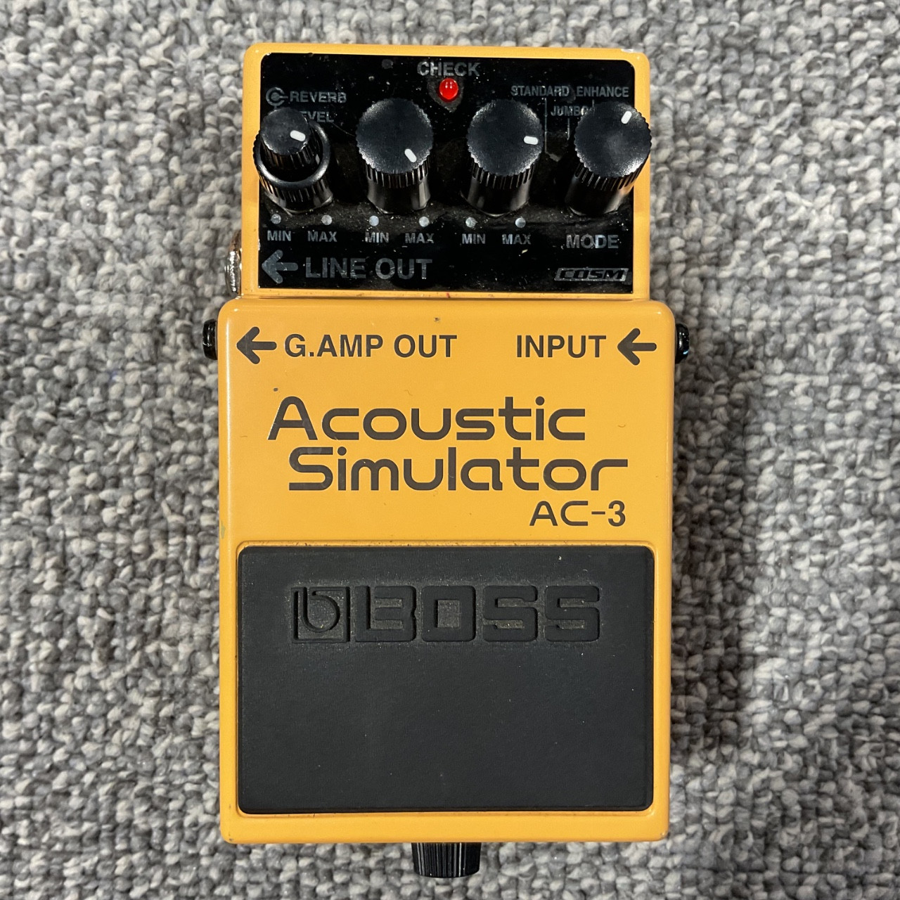 Used BOSS AC-3 ACOUSTIC SIMULATOR Guitar Pedal