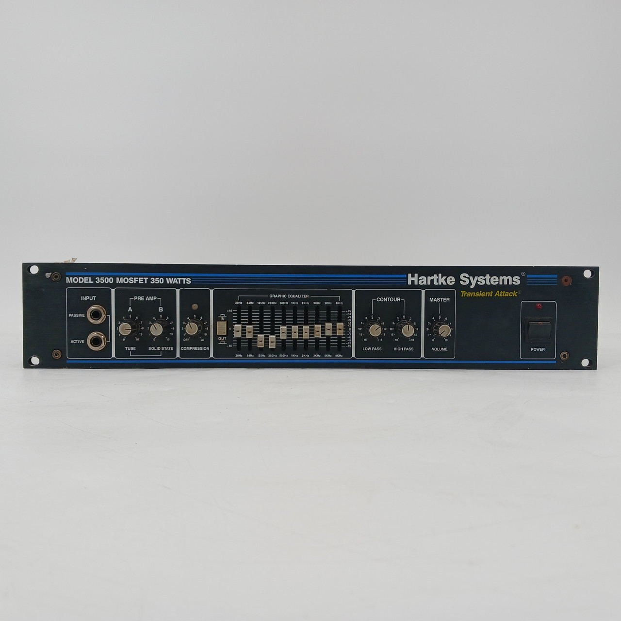 Used Hartke 3500 Bass Amps Bass Amps