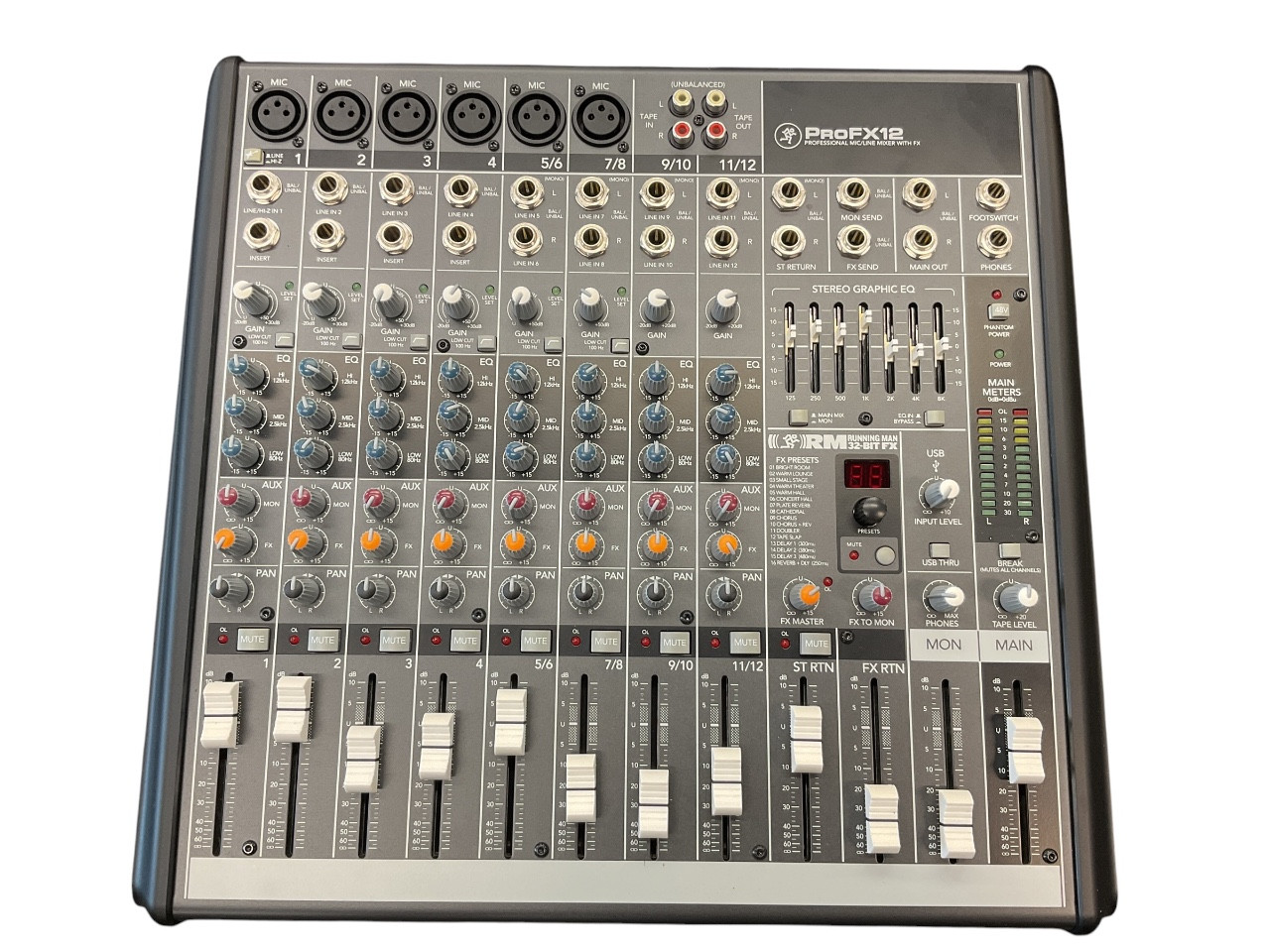 Used Mackie PROFX12 Mixing Console