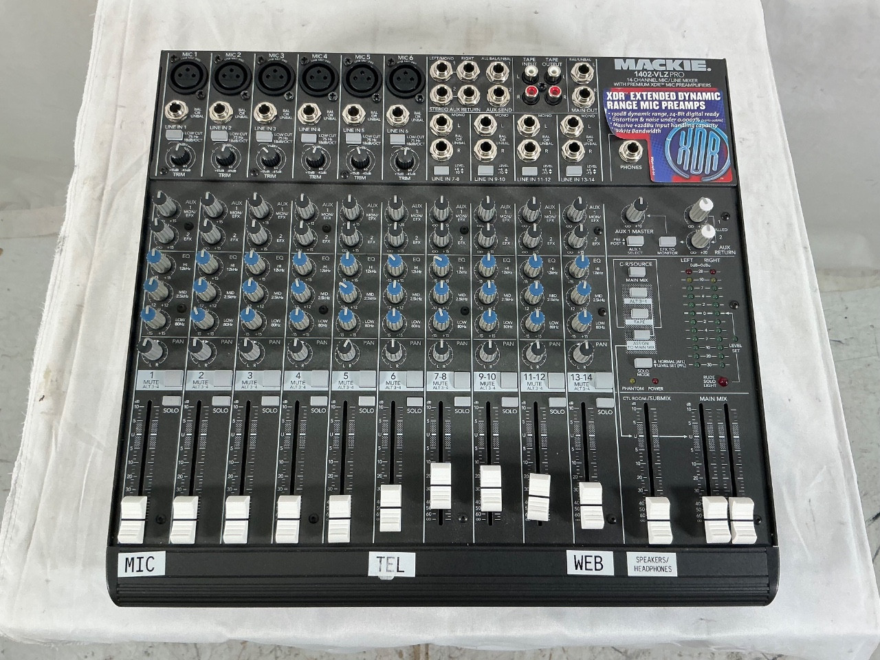 Used Mackie 1402 VLZ PRO Mixing Console