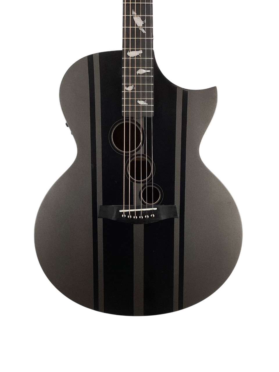 Used Schecter DJ ASHBA ACOUSTIC/ELEC Solid Top Acoustic Guitar Black