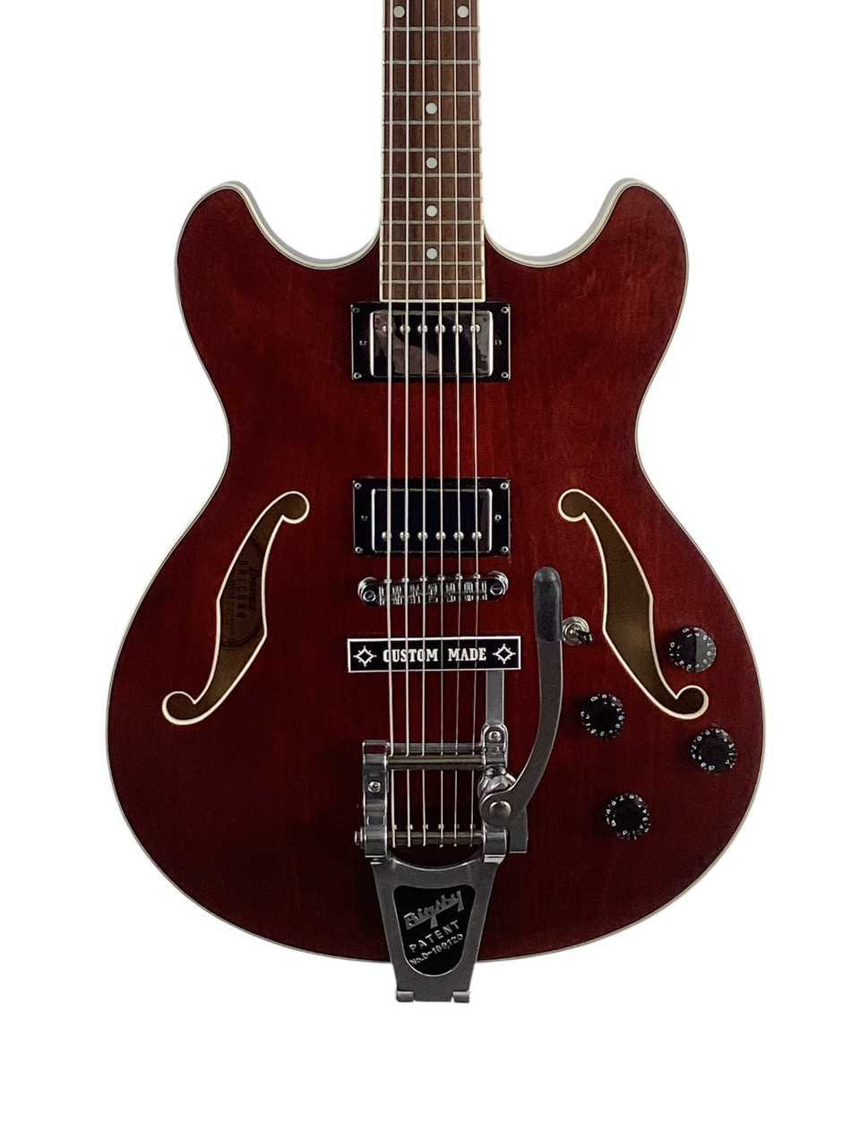 Used Ibanez AS73-TCR-12-01 W/BIGSBY Semi-Hollow Electric Guitar