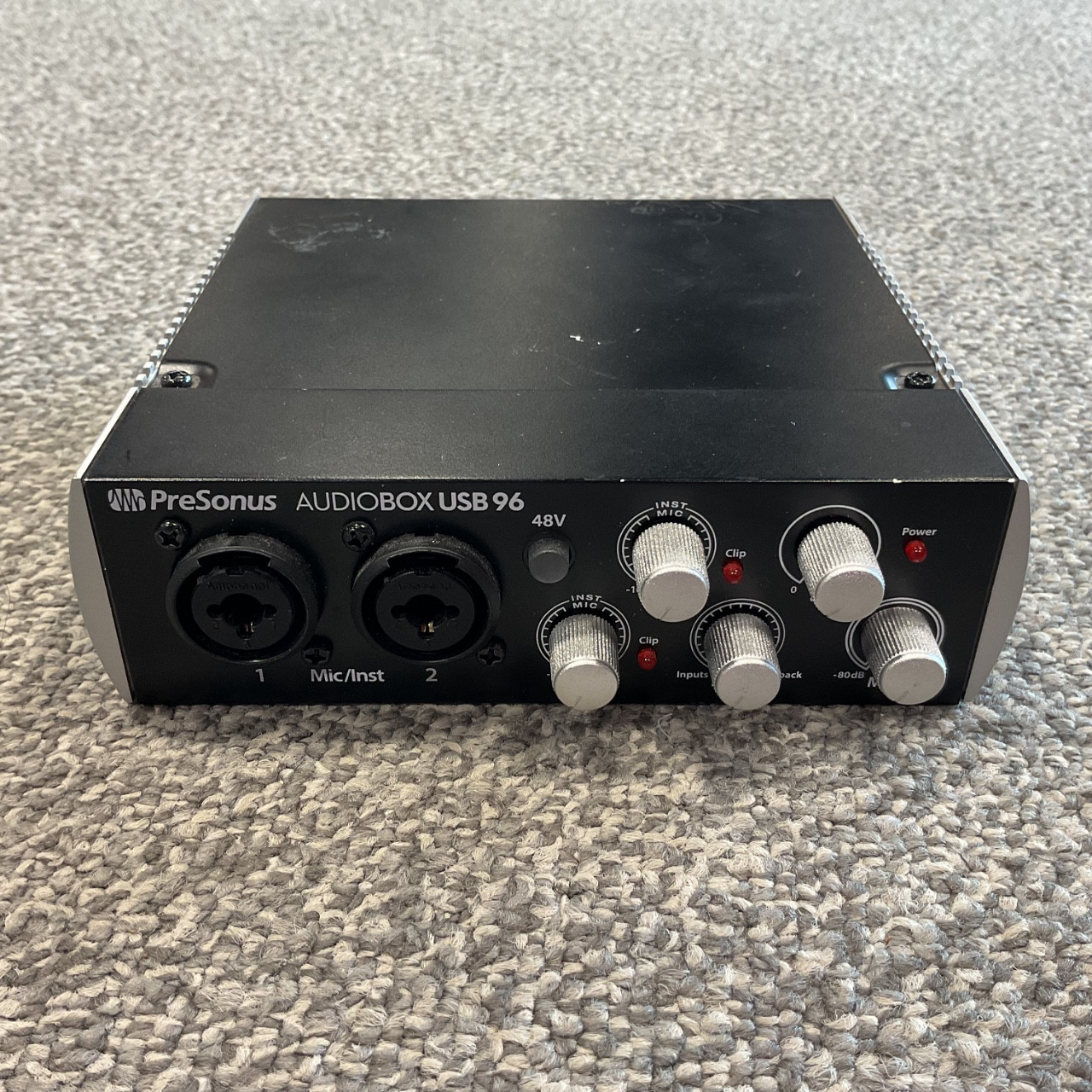Used PRESONUS AUDIOBOX USB 96 Computer Interface