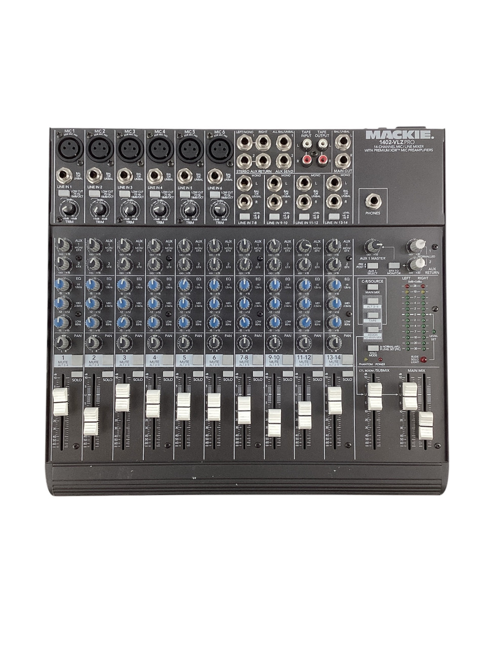 Used Mackie 1402 VLZ PRO MIXER Mixing Console