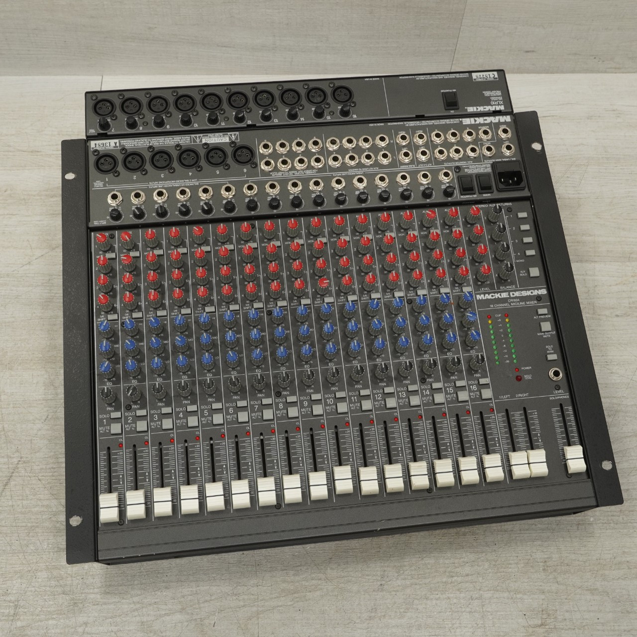 Used Mackie Cr1604/xlr10 Mixing Console