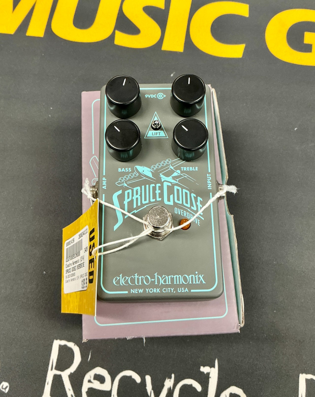 Used Electro Harmonix (E/H) SPRUCE GOOSE OVERDRIVE Overdrive Pedal