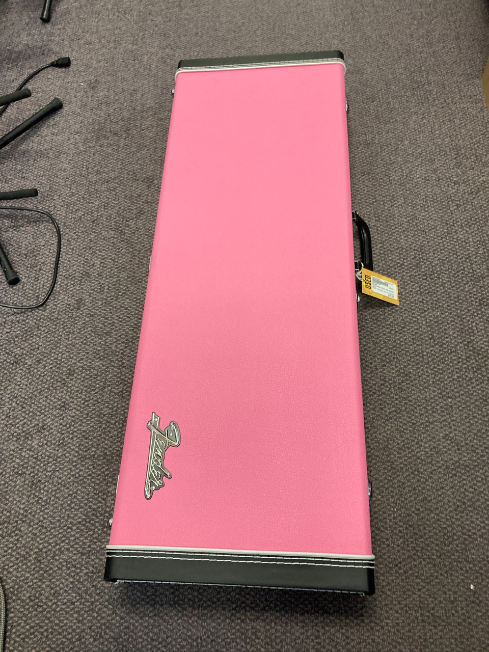 Used Fender TELE/STRAT PINK JOE STRUMMER HARDCASE Guitar Case