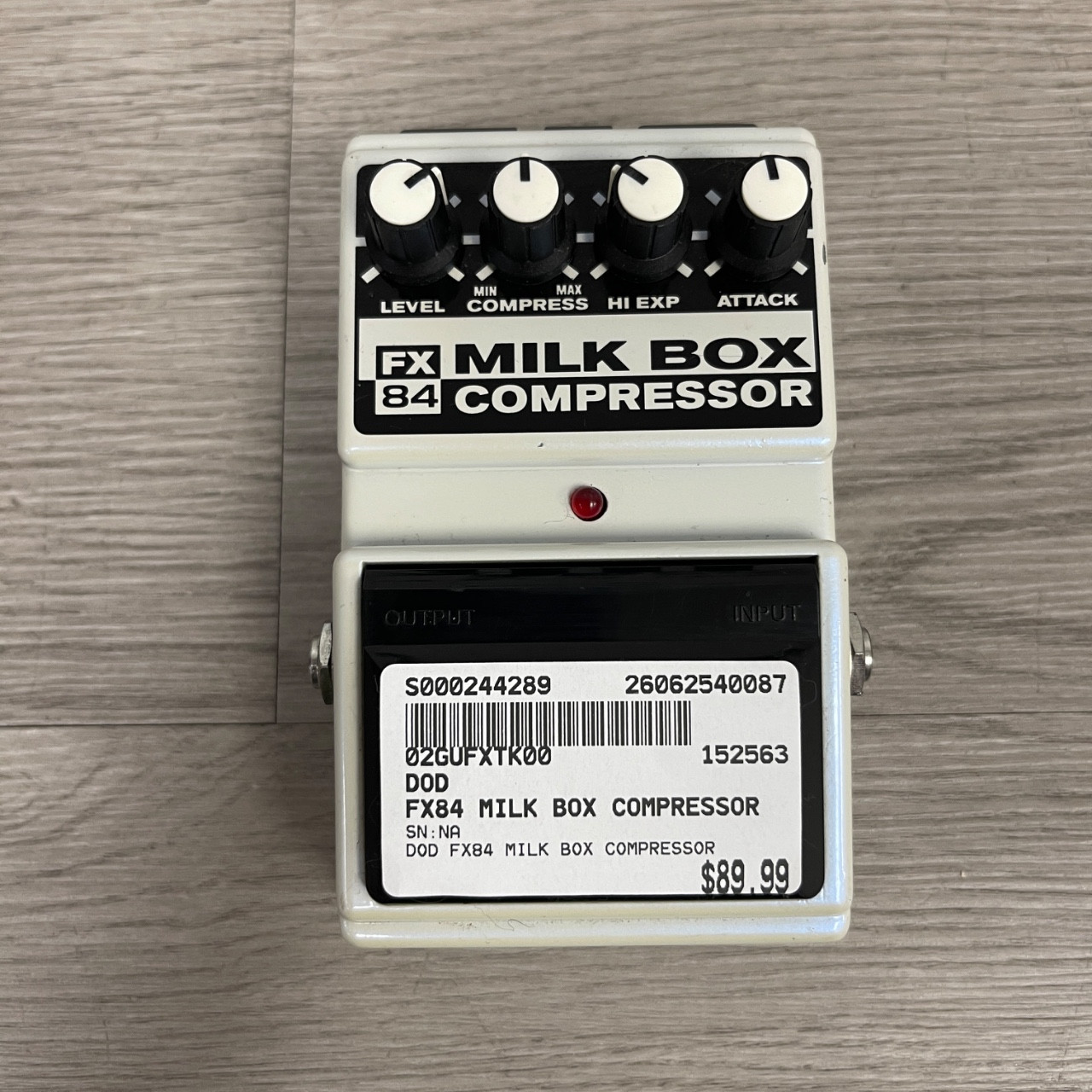 DOD FX84 MILK BOX COMPRESSOR Vintage DOD Milkbox FX84 compressor