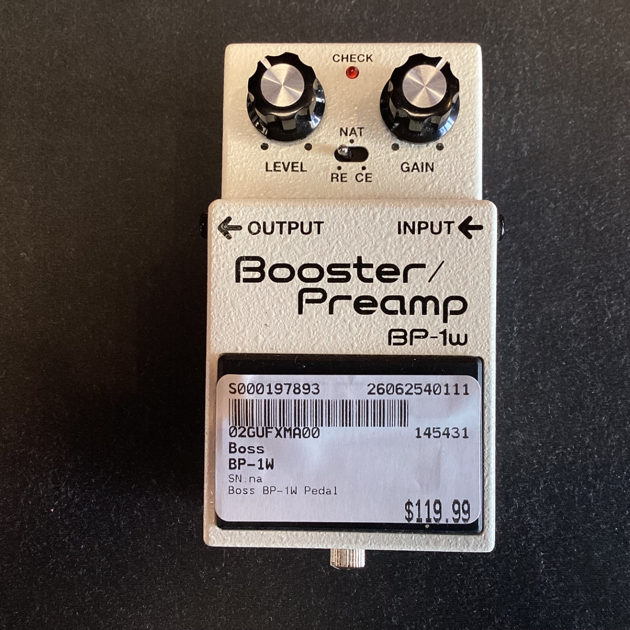 Used Boss BP-1W Boost Pedal