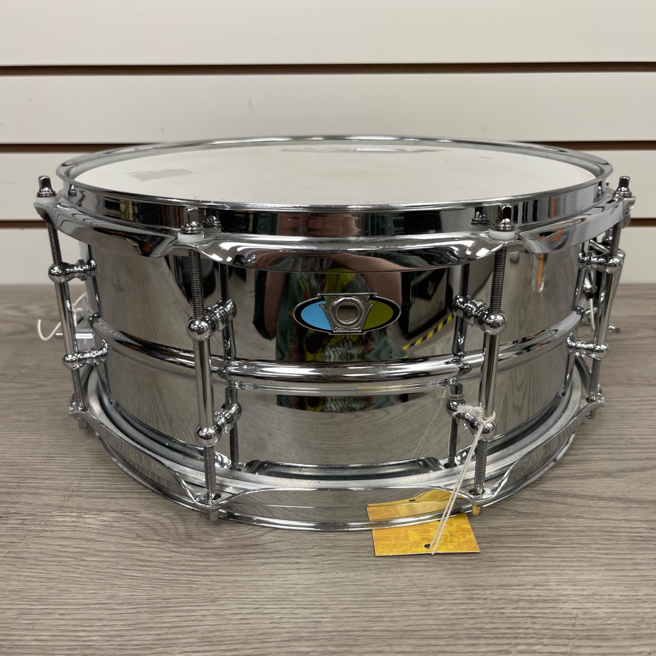 Used Ludwig 13X6.5 SUPRALITE SNARE Metal Snare Drum 13