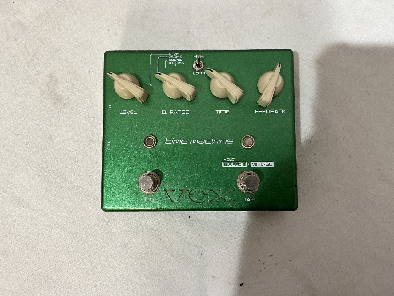Used Vox TIME MACHINE Delay Pedal