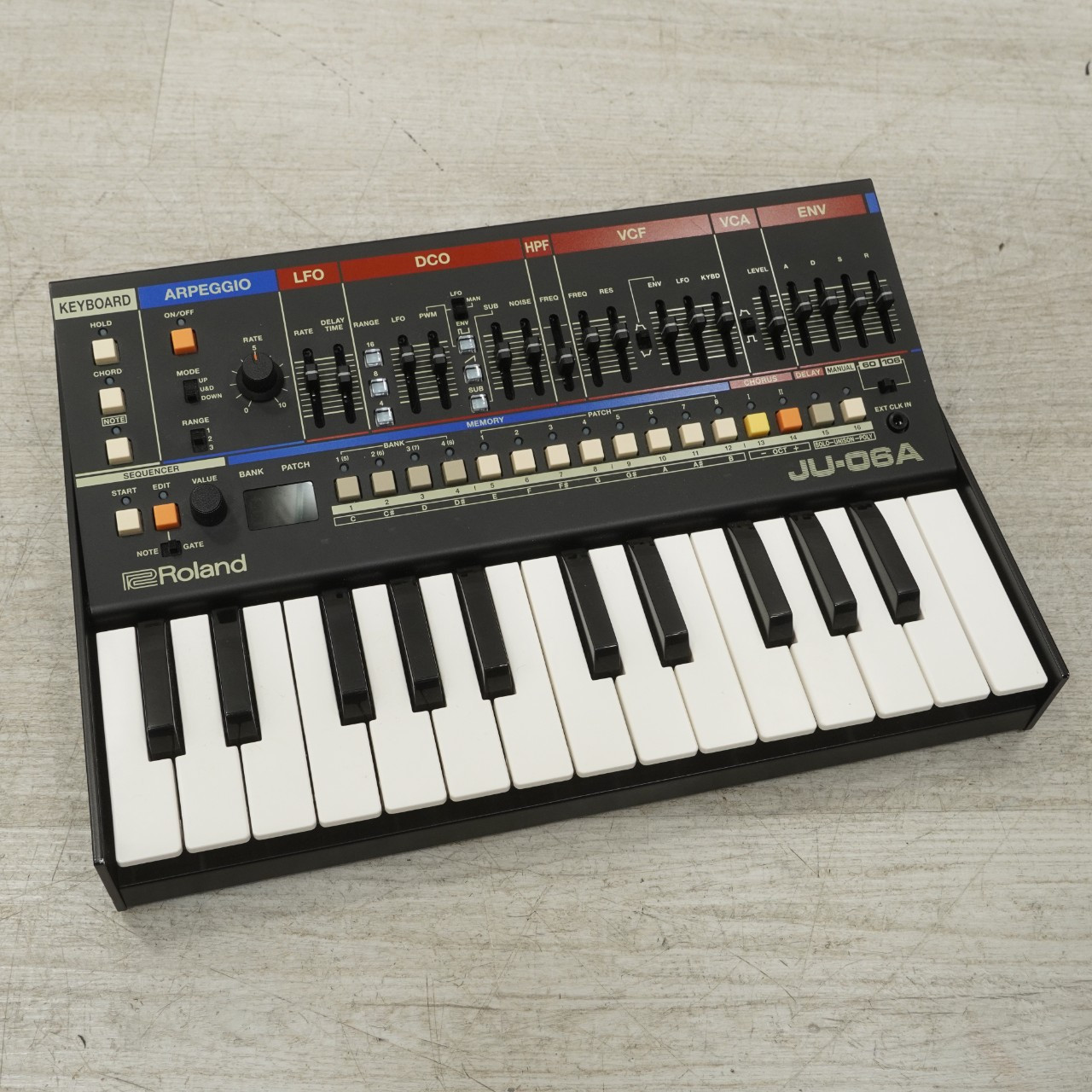 Used Roland JU-06A Compact Synthesizer Compact