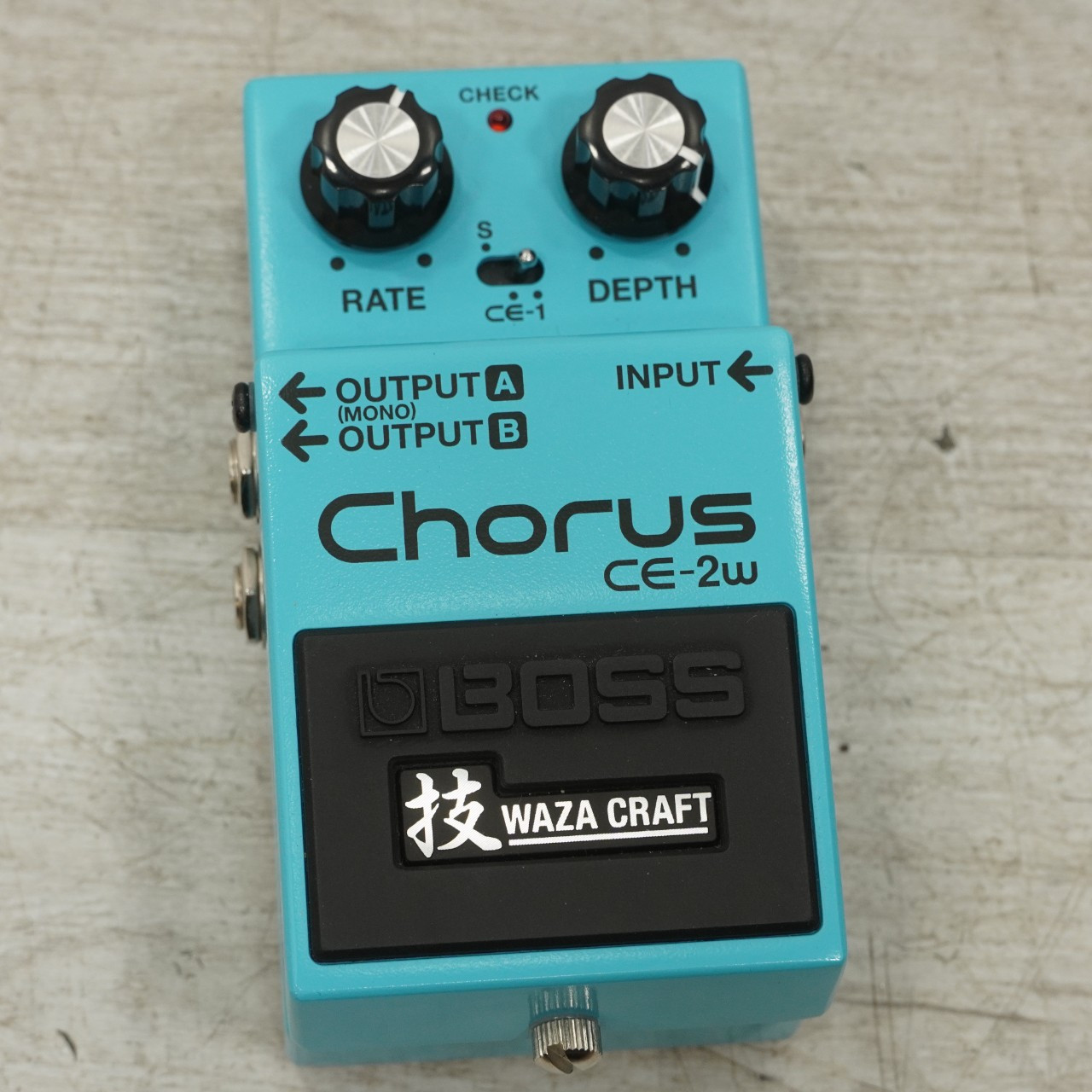 Used Boss CE-2W Waza Craft Chorus Pedal