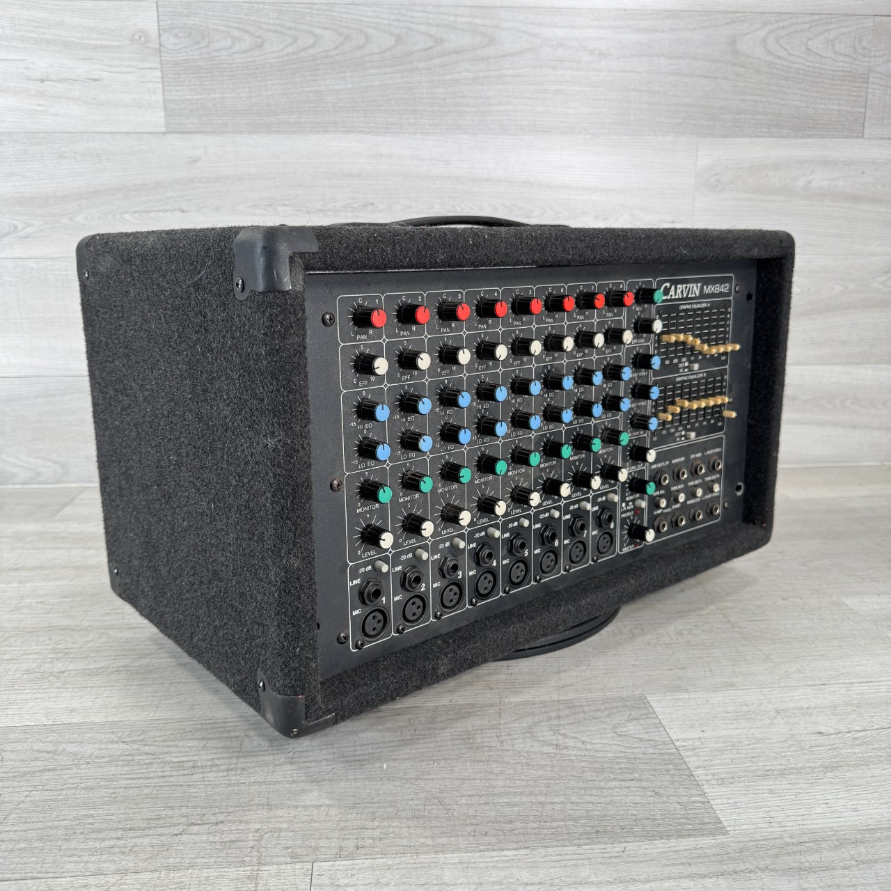 Used Carvin MX842 - 8-channel Powered Mixer