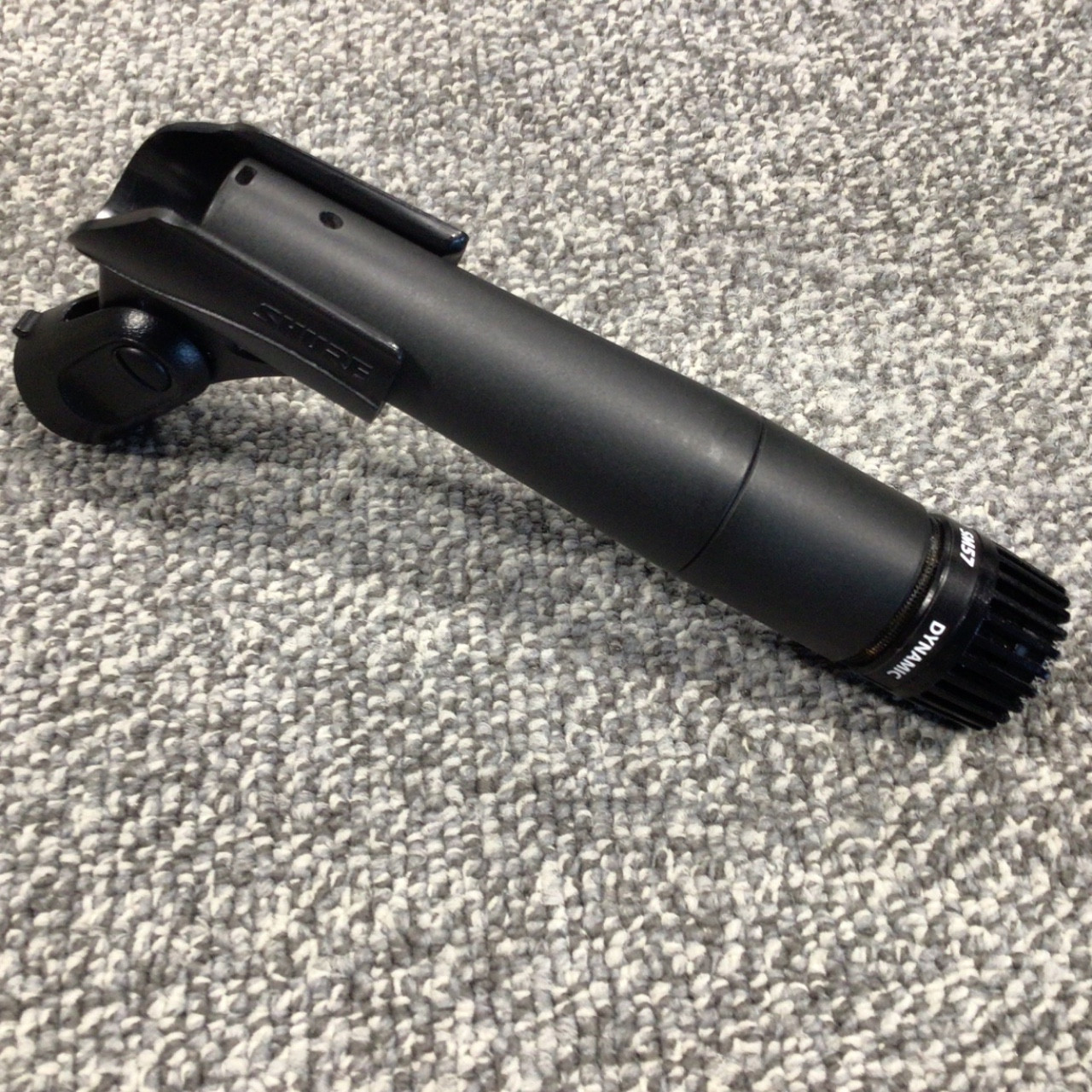 Used SHURE SM57 Dynamic Microphone with Clip