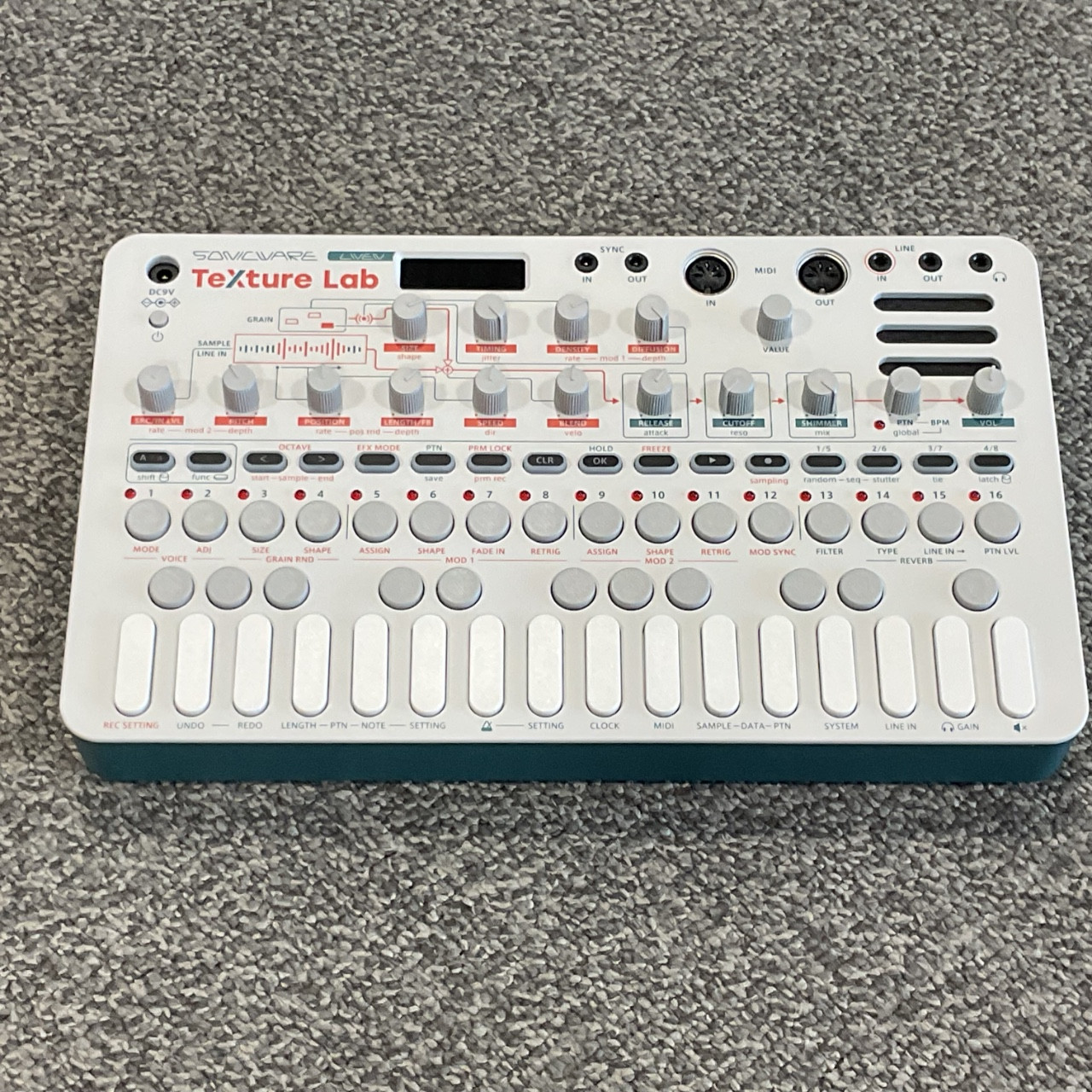 Used SONICWARE LIVEN TEXTURE LAB Synthesizer