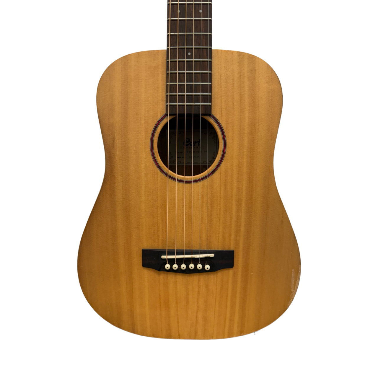 Used Cort EARTH MINI OP 3/4 MINI ACOUSTIC GUITAR Solid Top