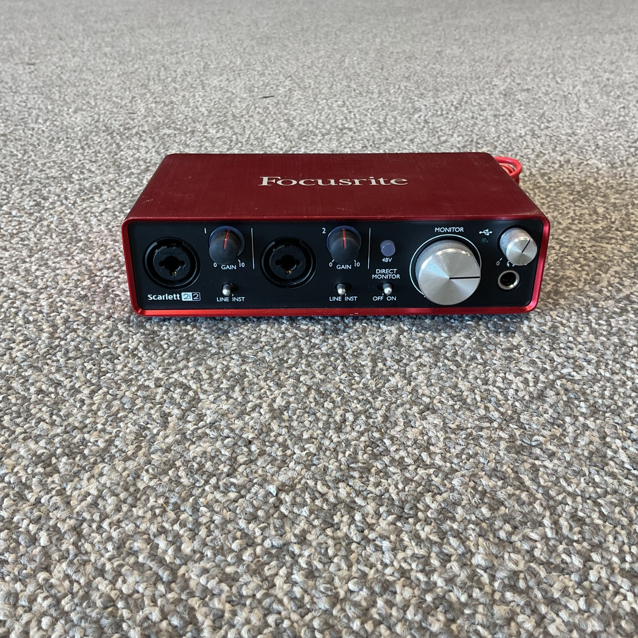 Used FOCUSRITE SCARLETT 2I2 2ND GEN Interface