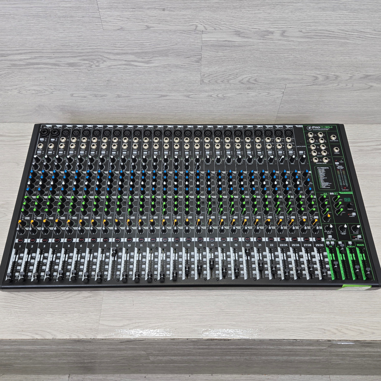 Used Mackie PROFX30V3 30-CHANNEL MIXER Mixing Console