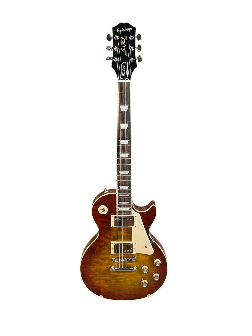 Used Epiphone LES PAUL STANDARD LP Type Electric Guitar Cherry
