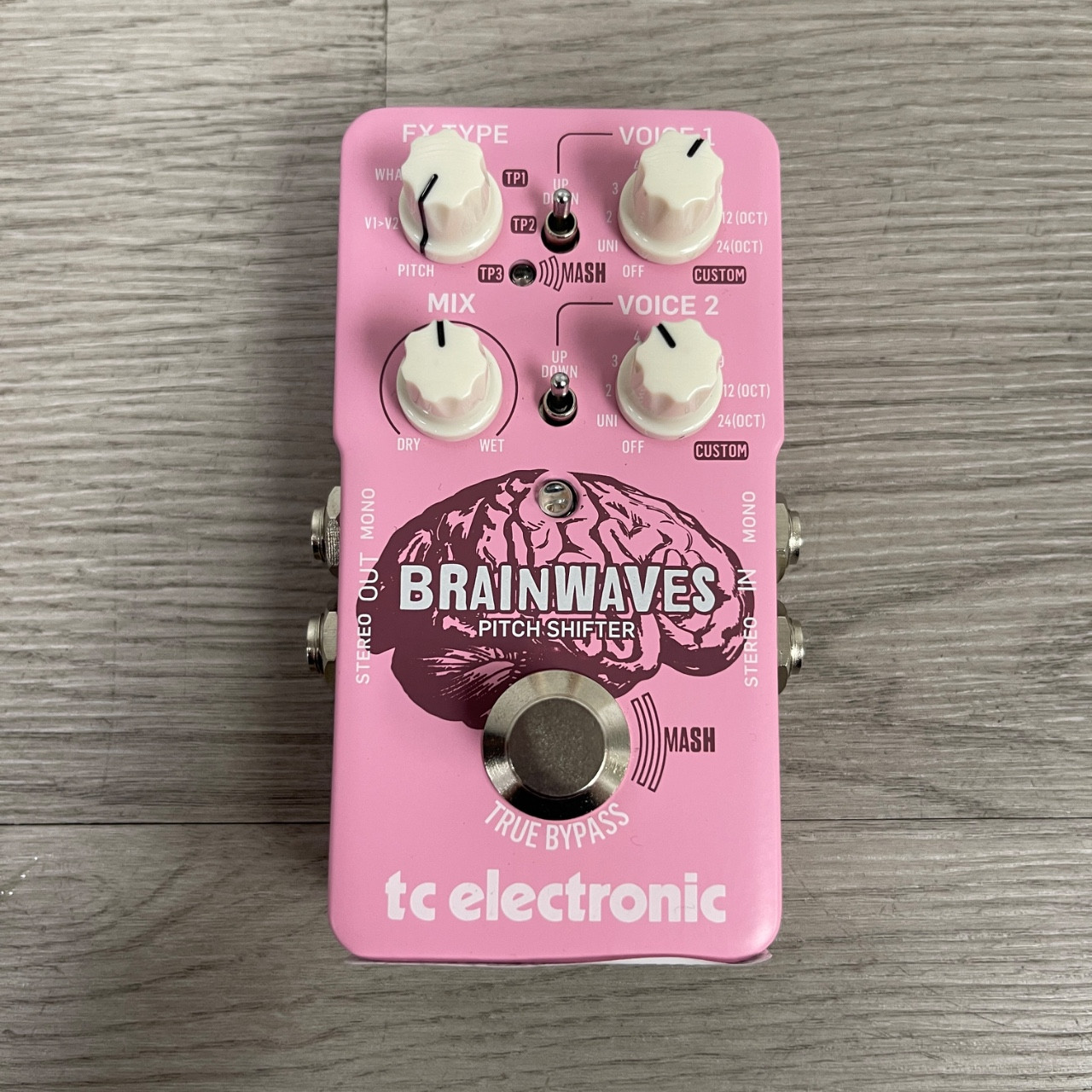 Used TC Electronic BRAINWAVES PITCH SHIFTER Pitch Pedal
