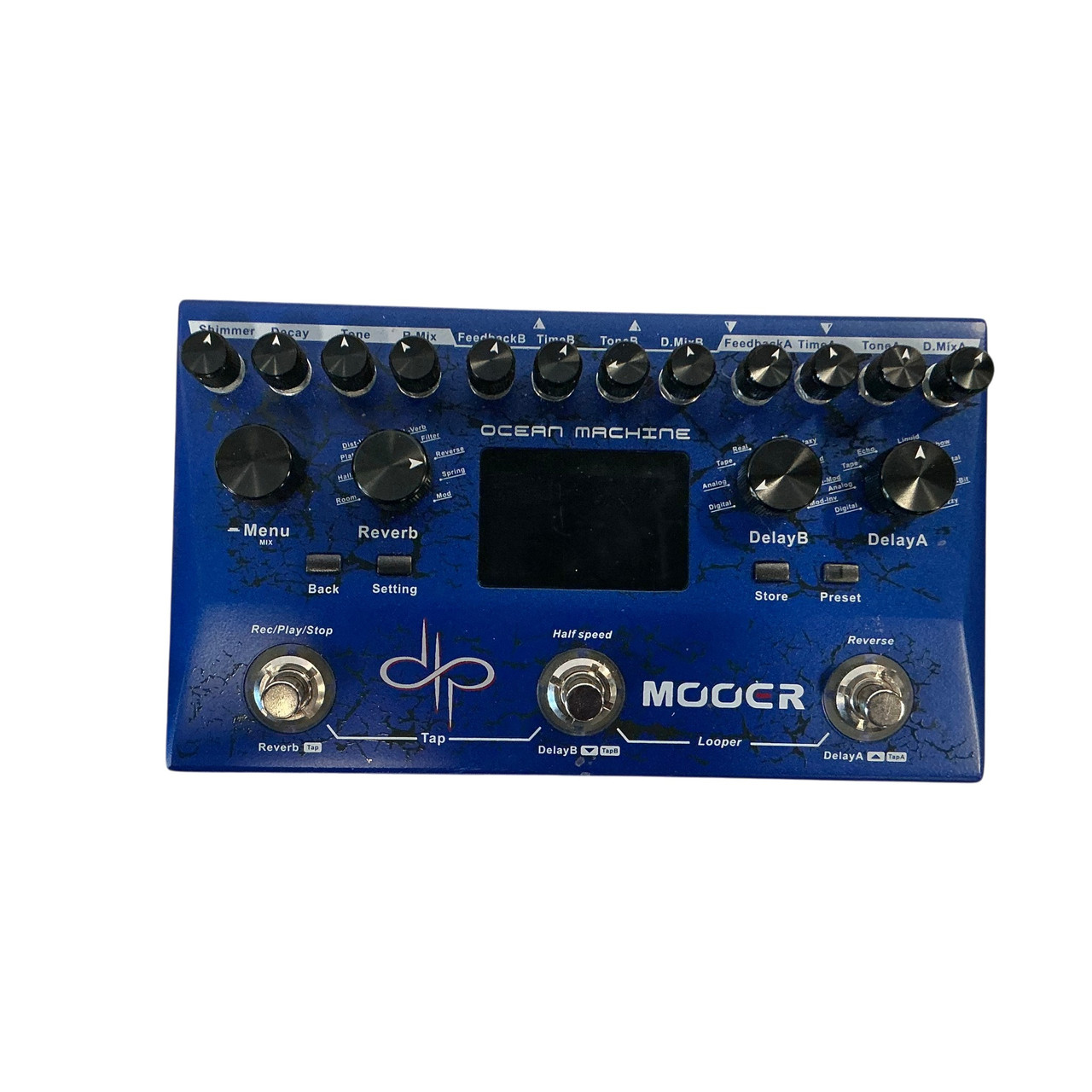 Used Mooer OCEAN MACHINE Guitar Effects Pedal