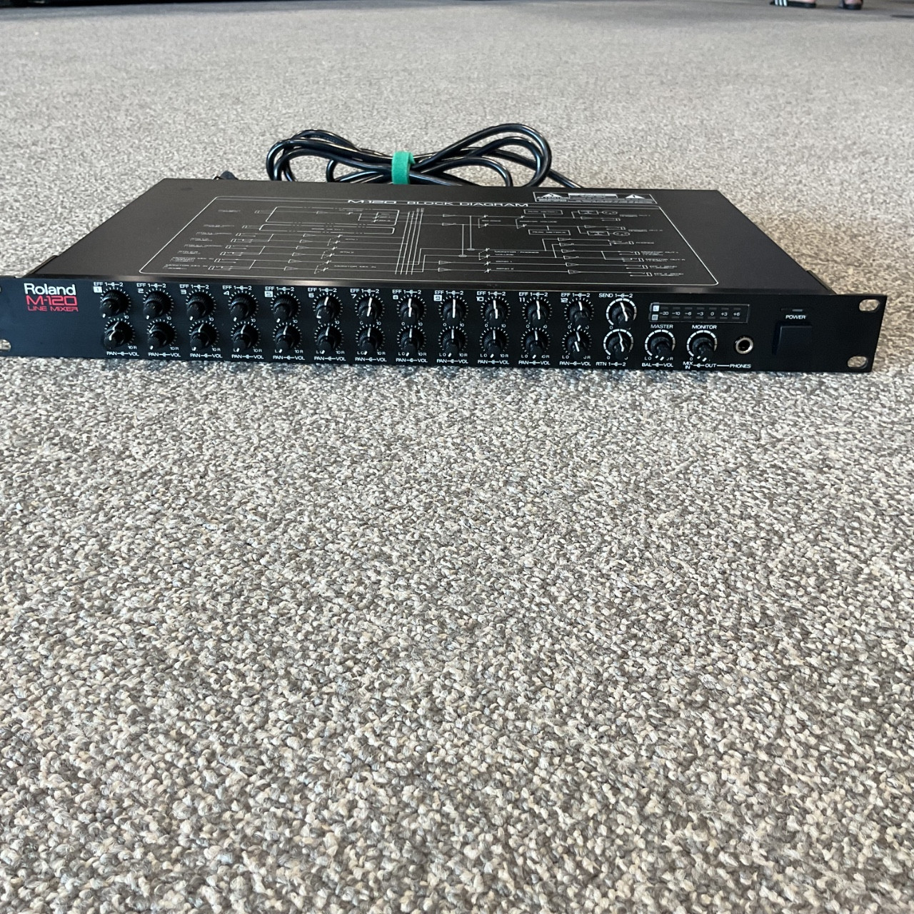 Used ROLAND M-120 LINE MIXER