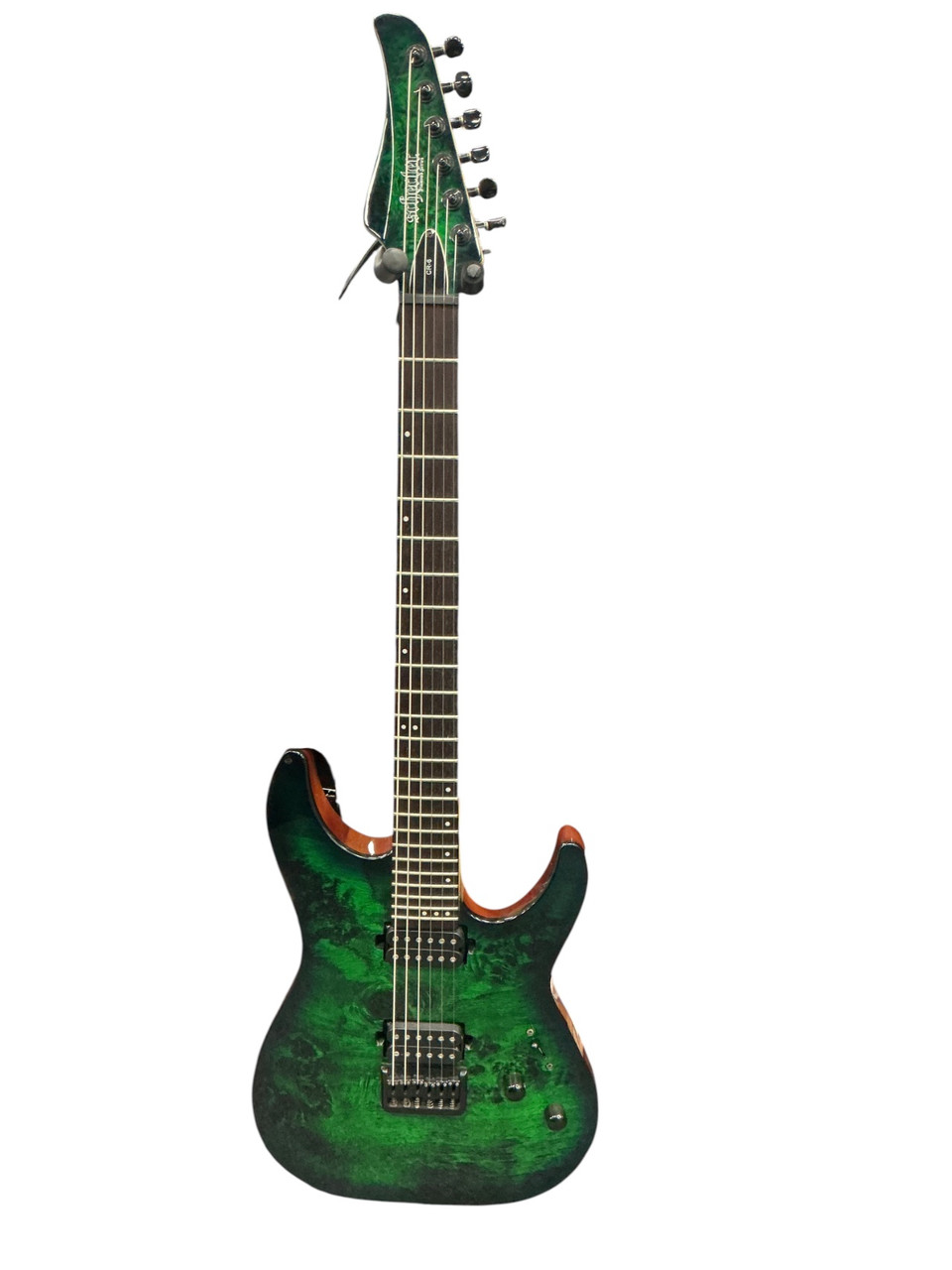 緑8437 RS Mastercraft PRODUCED BY エレキギター Used Schecter CR-6 Modern Metal Electric Guitar Green 6-String