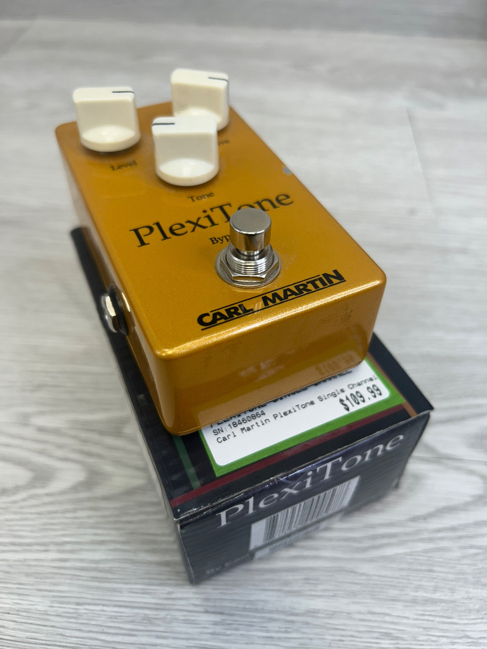 Used Carl Martin PLEXITONE SINGLE CHANNEL Overdrive Pedal