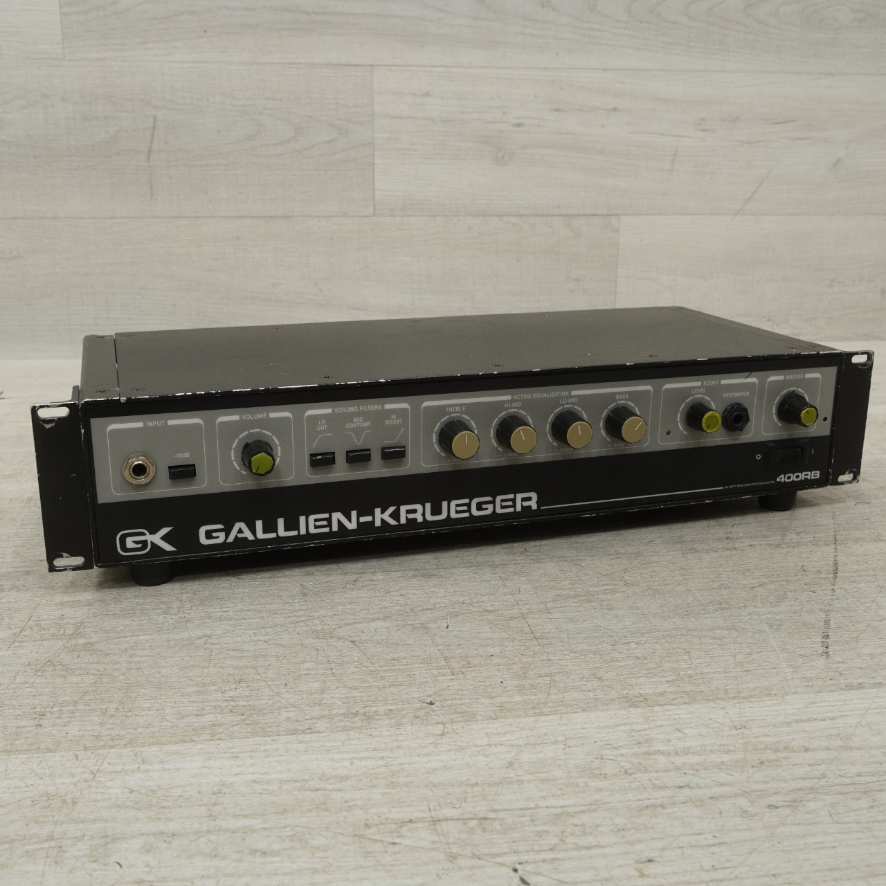 Used Gallien Krueger 400rb Bass Amplifier Head
