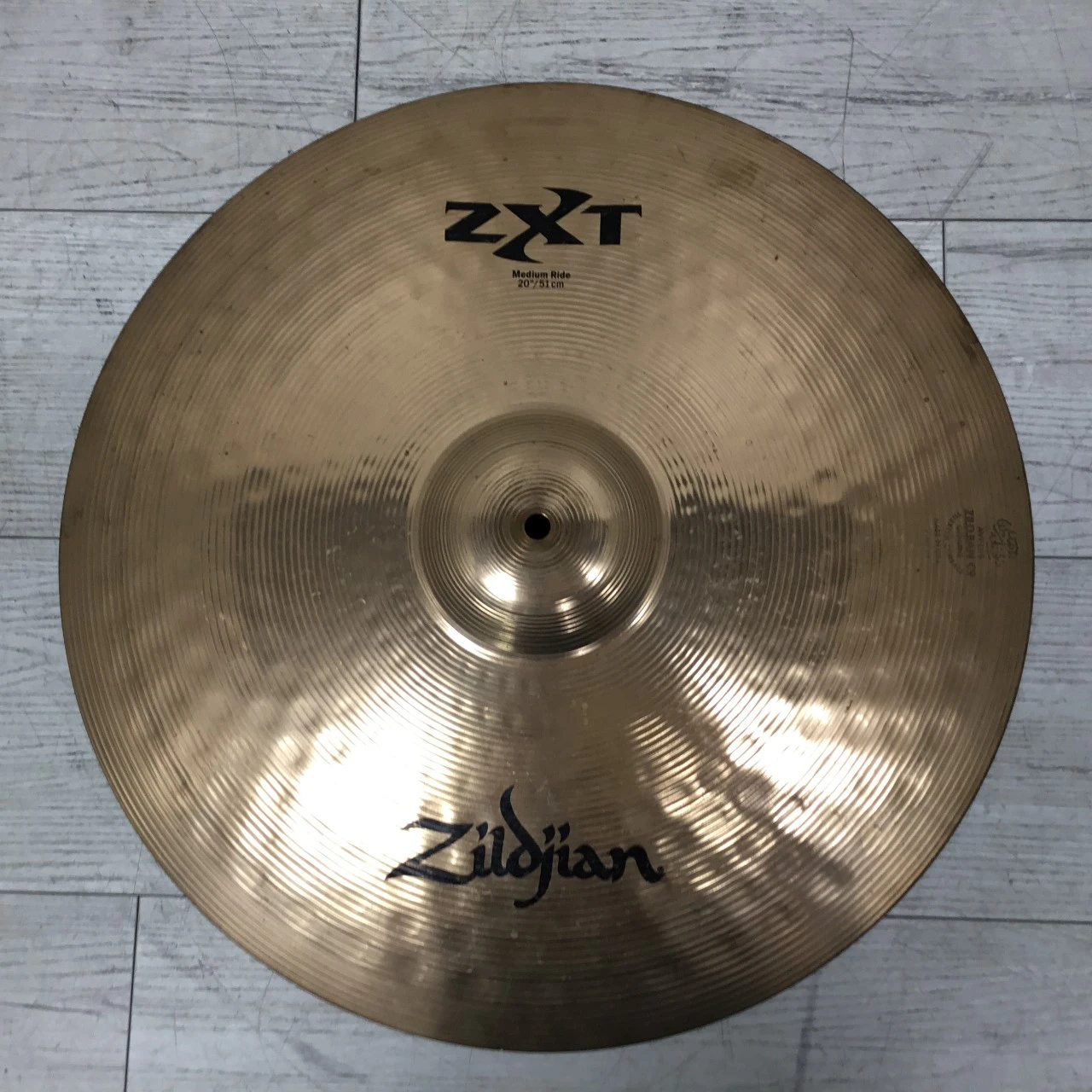 Used Zildjian ZXT 20 INCH MEDIUM RIDE 2656G Ride Cymbal 20