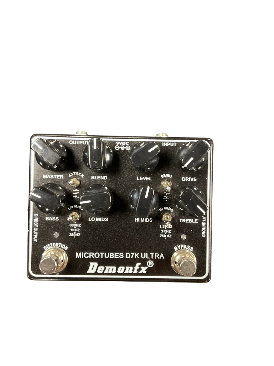 Used DEMONFX MICROTUBES D7K ULTRA Bass Pre-Amp Pedal