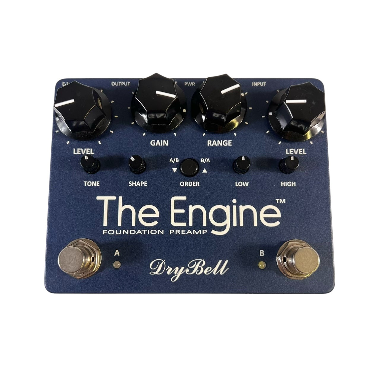 Used DRYBELL THE ENGINE FOUNDATION PREAMP Overdrive Pedal
