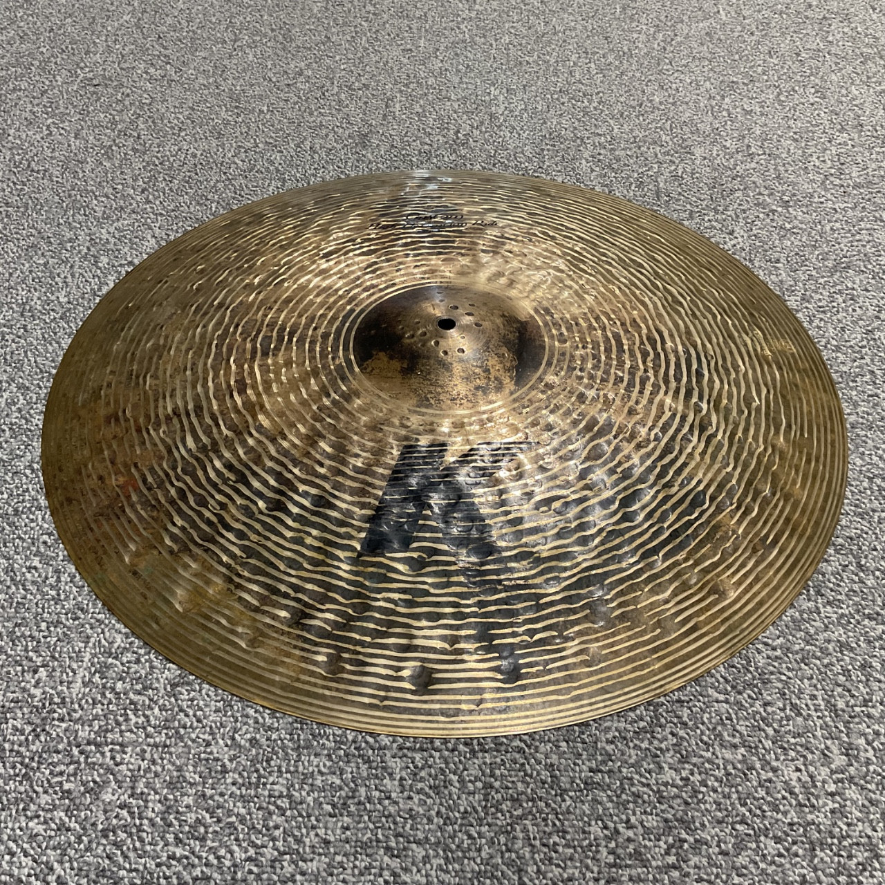Used ZILDJIAN K CUSTOM 22 INCH HIGH DEFINITION RIDE CYMBAL