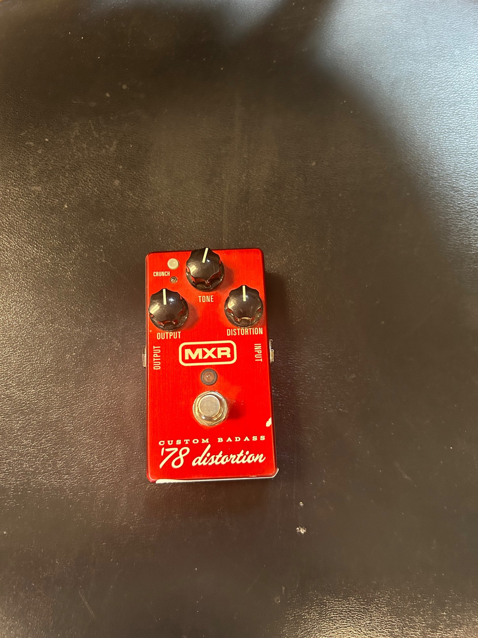 Used MXR CUSTOM BADASS 78 DISTORTION Guitar Effects Pedal