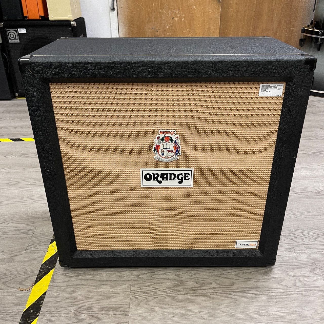 Used Orange CRUSH PRO 412 4 x 12 Guitar Speaker Cabinet 4 x 12
