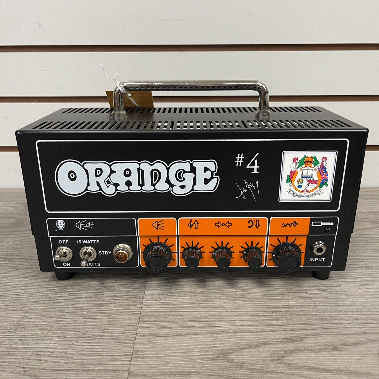Used Orange JIM ROOT TERROR HEAD W/BAG Tube Guitar Amplifier Head