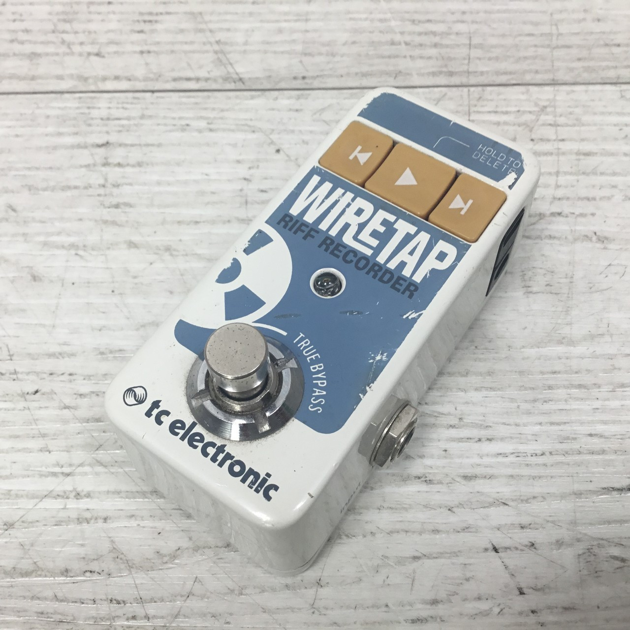 Used TC Electronic WIRETAP RIFF RECORDER Guitar Effects Pedal
